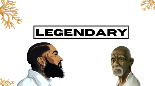 Nipsey Hussle and Dr. Sebi mural